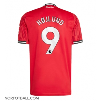Billige Fotballdrakt Manchester United Rasmus Hojlund #9 Replika Hjemmedrakt 2025-26 Kortermet